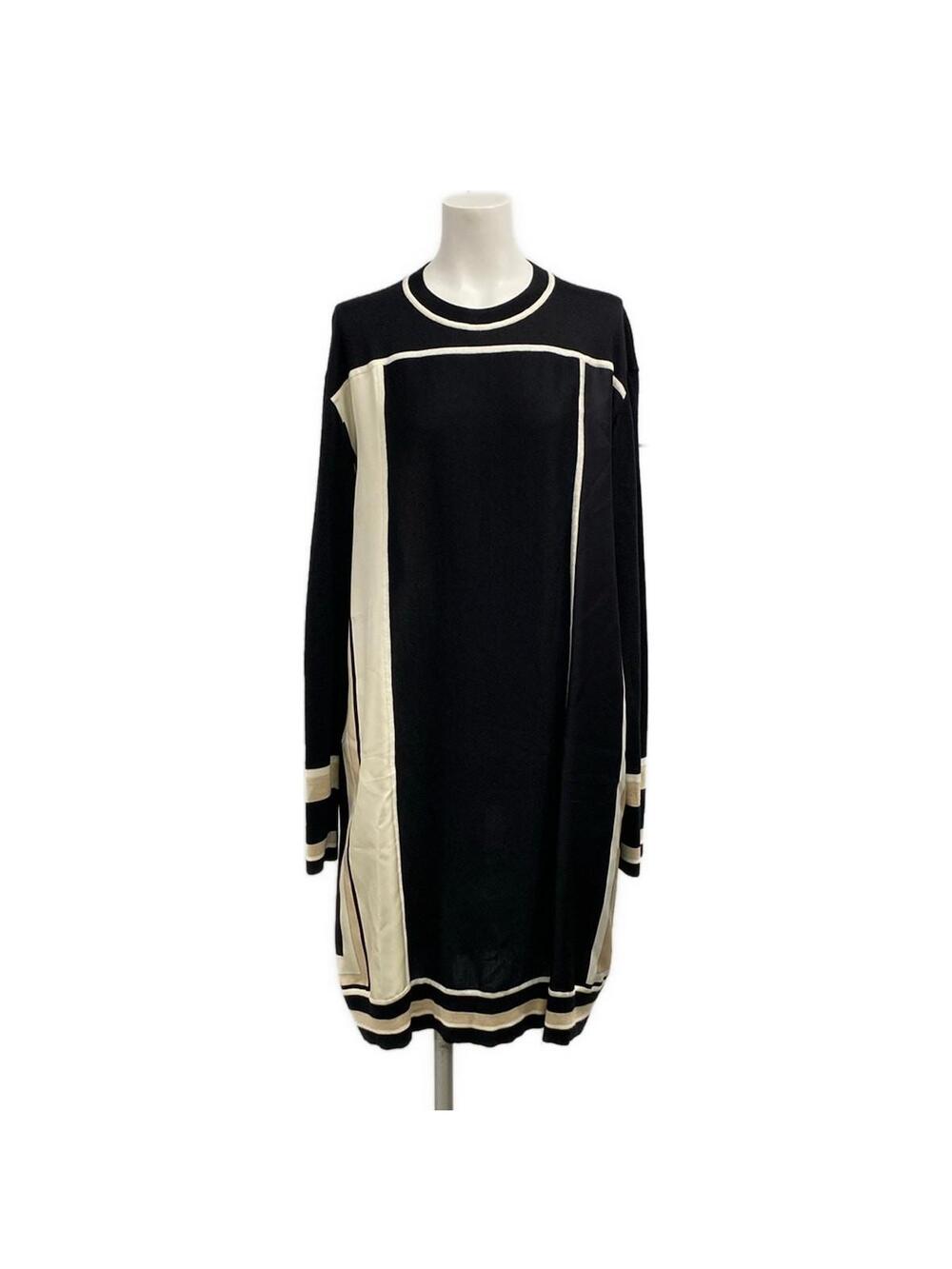 Hermes Black Cream Beige Silk Cashmere #310116H11B